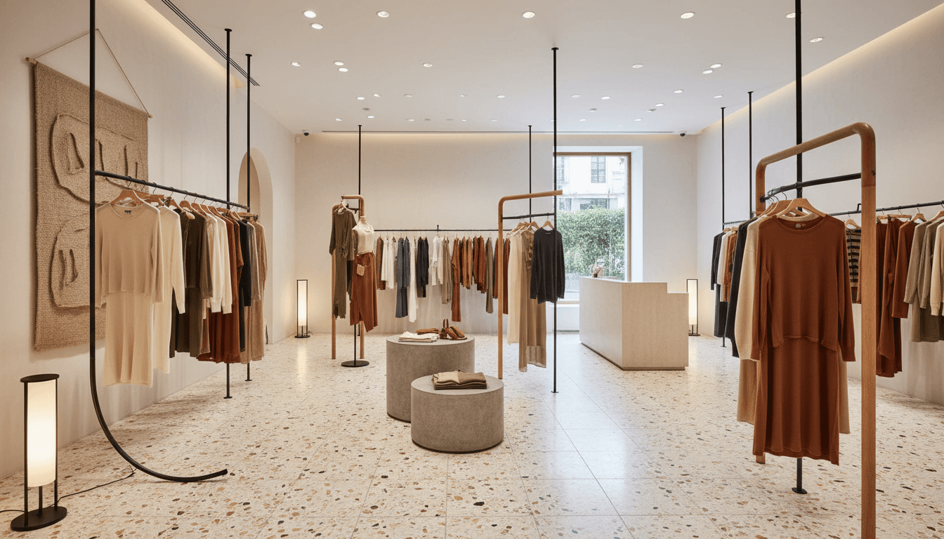 A bright specialty retail interior with clean natural light
